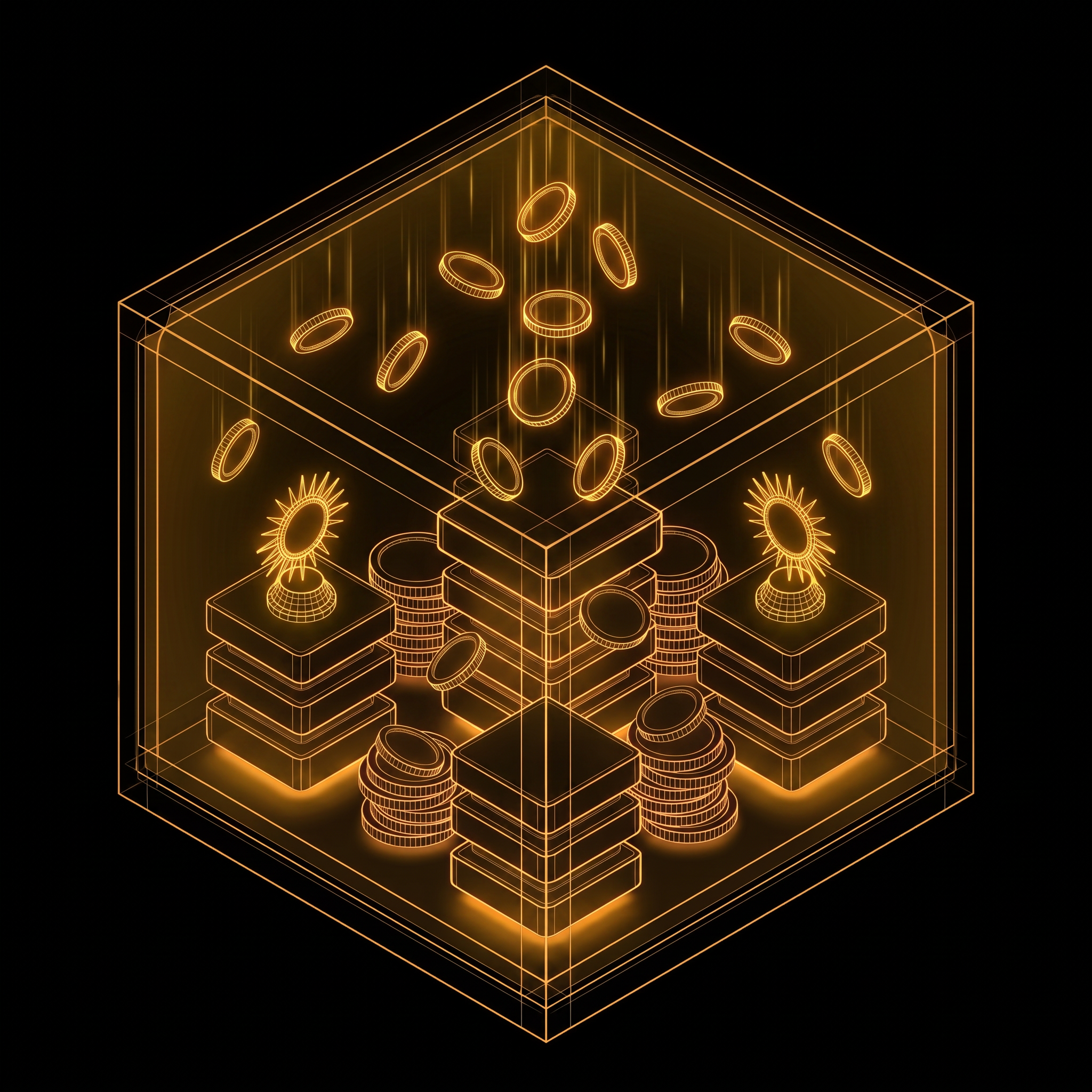 (3,3) gear isometric icon